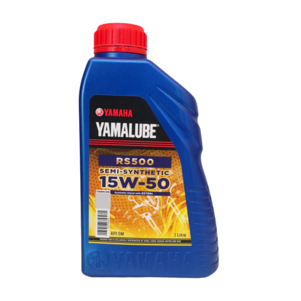 YAMALUBE RS500 SEMI SYNTHETIC 15W50 ENGINE OIL 1 LITRE